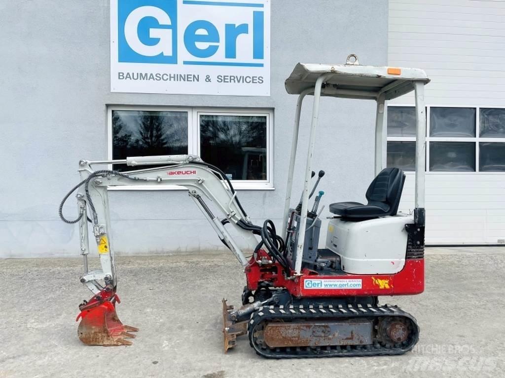 Takeuchi TB108 Mini rýpadlá < 7t
