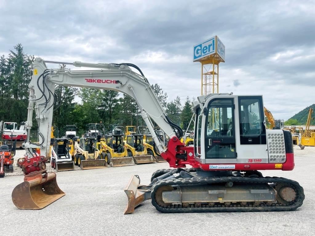 Takeuchi TB1140 Mini rýpadlá < 7t