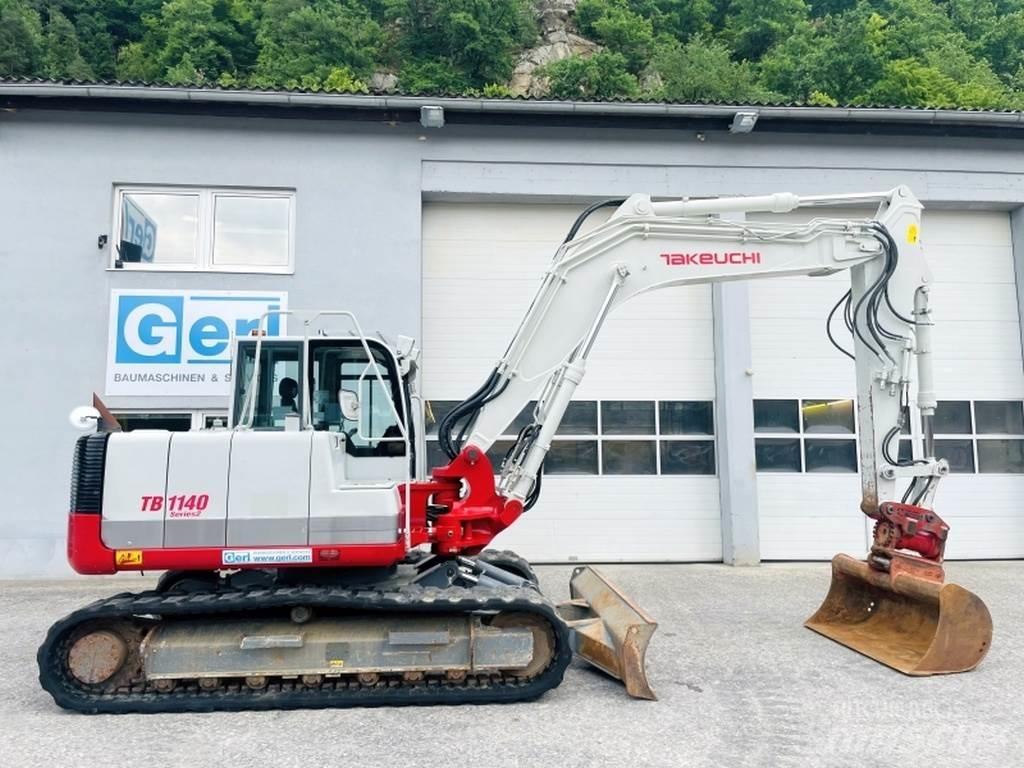Takeuchi TB1140 Mini rýpadlá < 7t