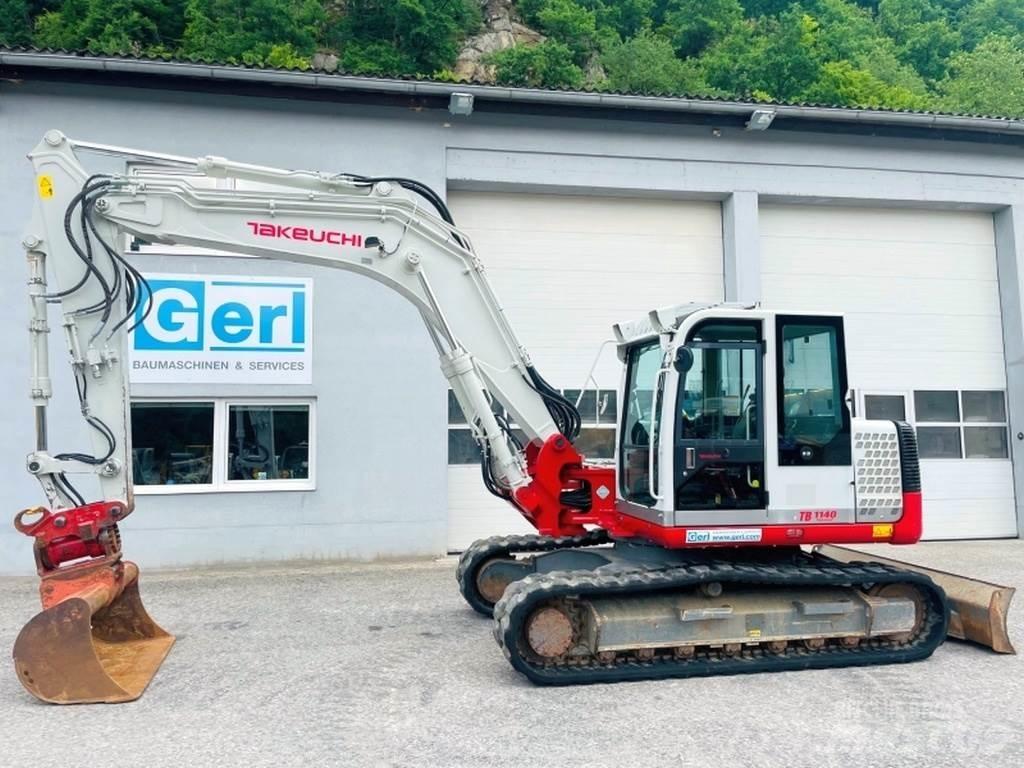 Takeuchi TB1140 Mini rýpadlá < 7t