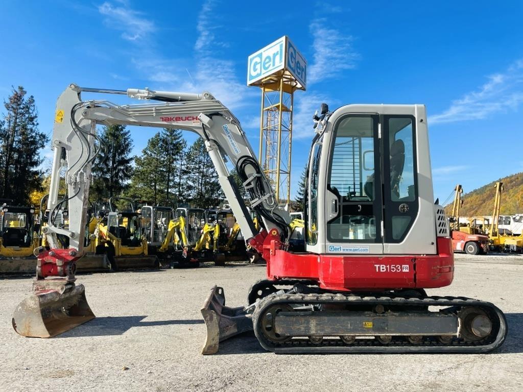 Takeuchi TB153FR Mini rýpadlá < 7t