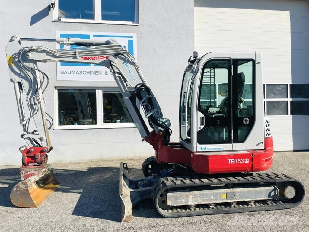 Takeuchi TB153FR Mini rýpadlá < 7t