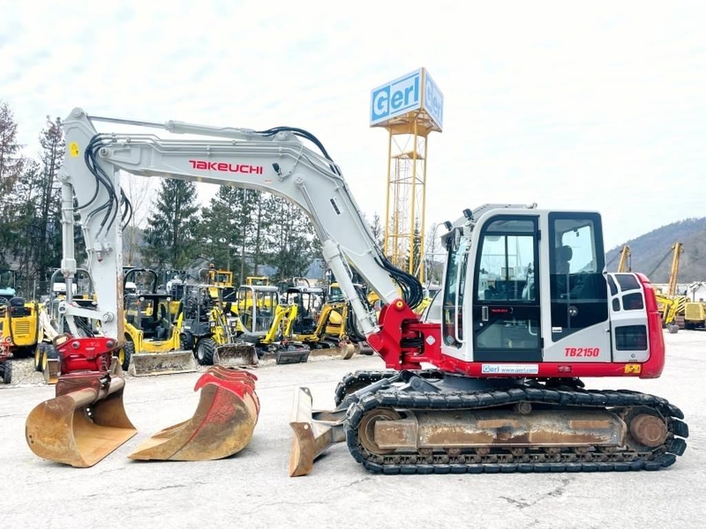 Takeuchi TB2150 Mini rýpadlá < 7t