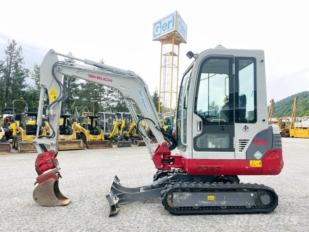 Takeuchi TB219 Mini rýpadlá < 7t
