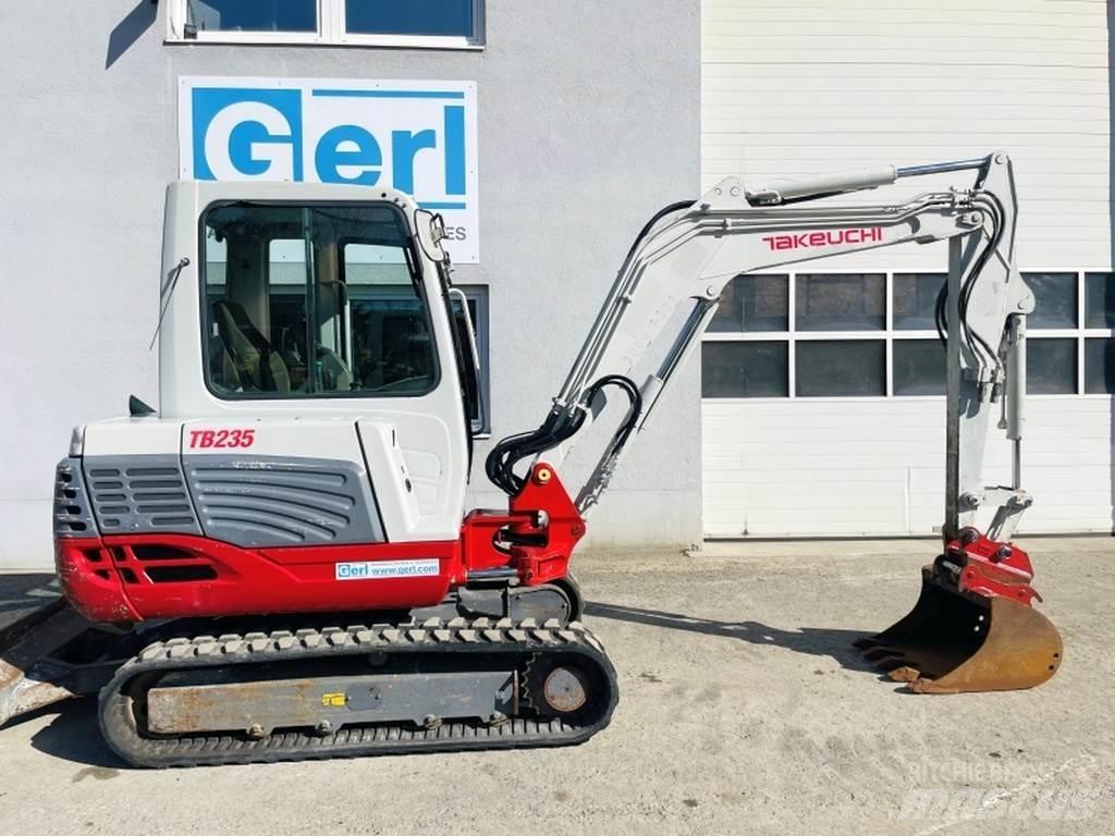Takeuchi TB235 Mini rýpadlá < 7t