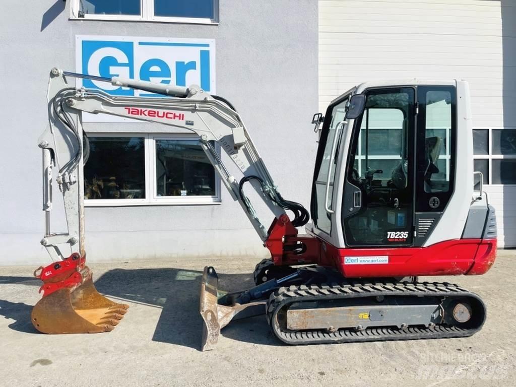 Takeuchi TB235 Mini rýpadlá < 7t