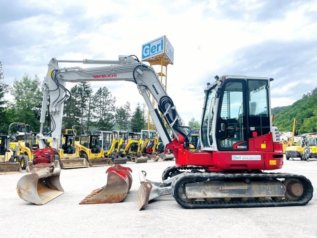 Takeuchi TB280FR Mini rýpadlá < 7t