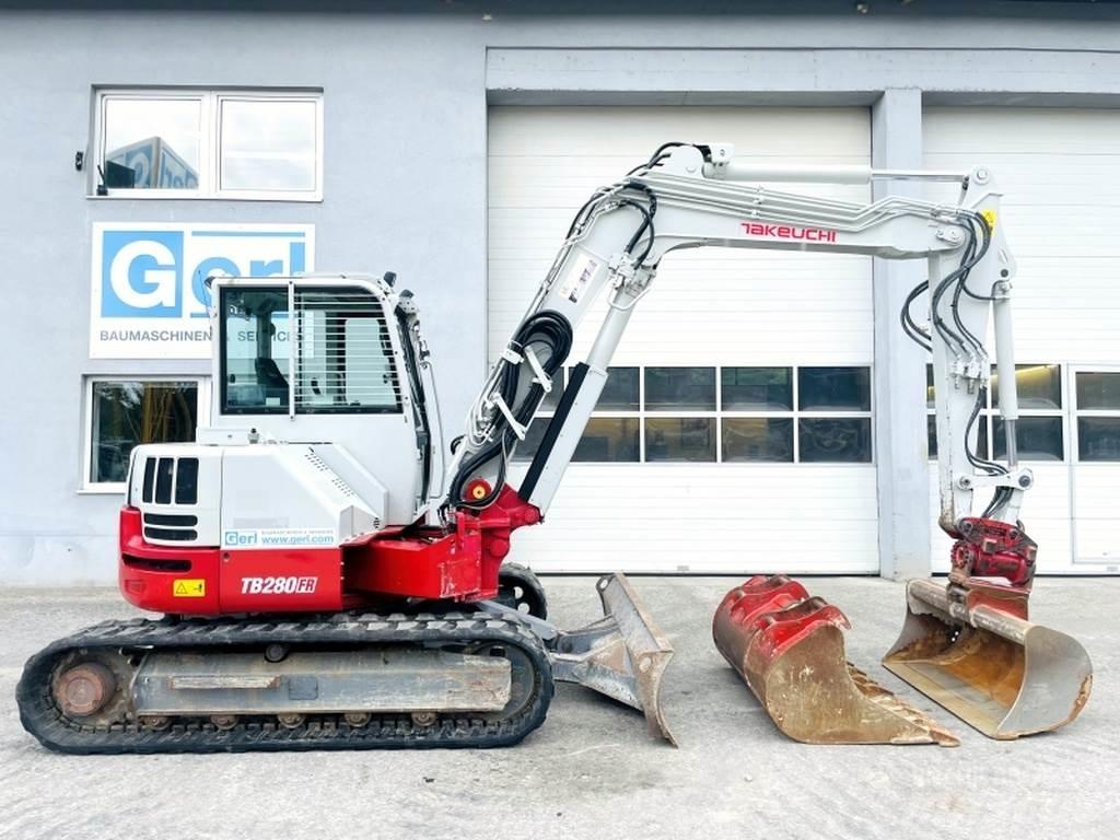 Takeuchi TB280FR Mini rýpadlá < 7t