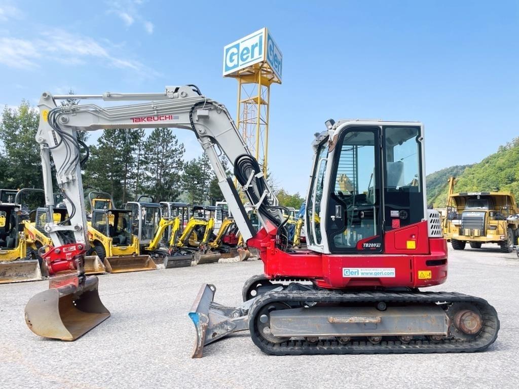 Takeuchi TB280FR Mini rýpadlá < 7t