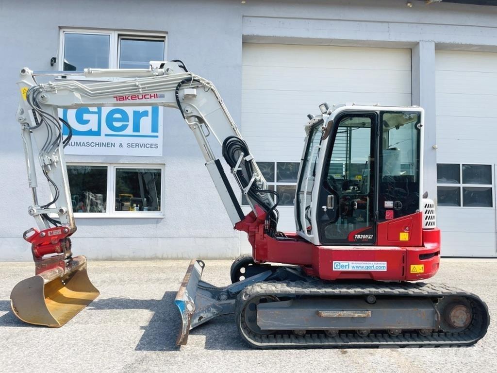 Takeuchi TB280FR Mini rýpadlá < 7t