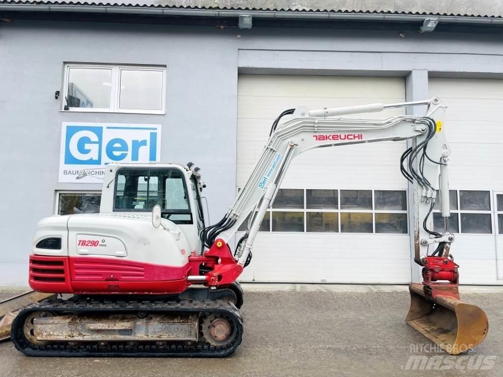 Takeuchi TB290 Mini rýpadlá < 7t