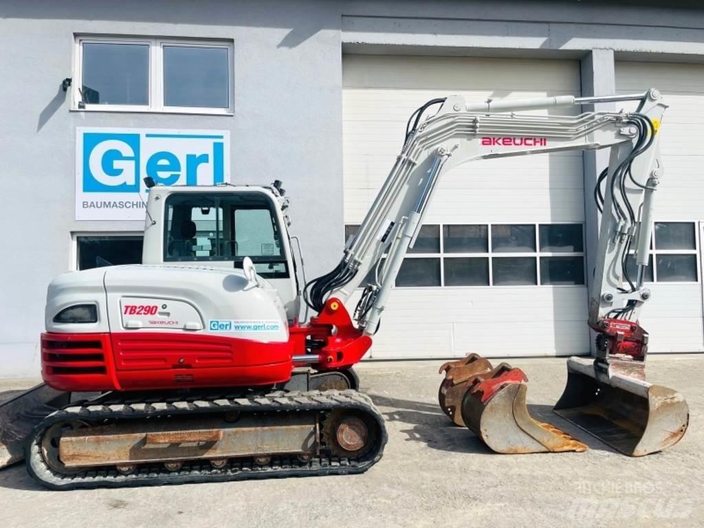 Takeuchi TB290 Mini rýpadlá < 7t