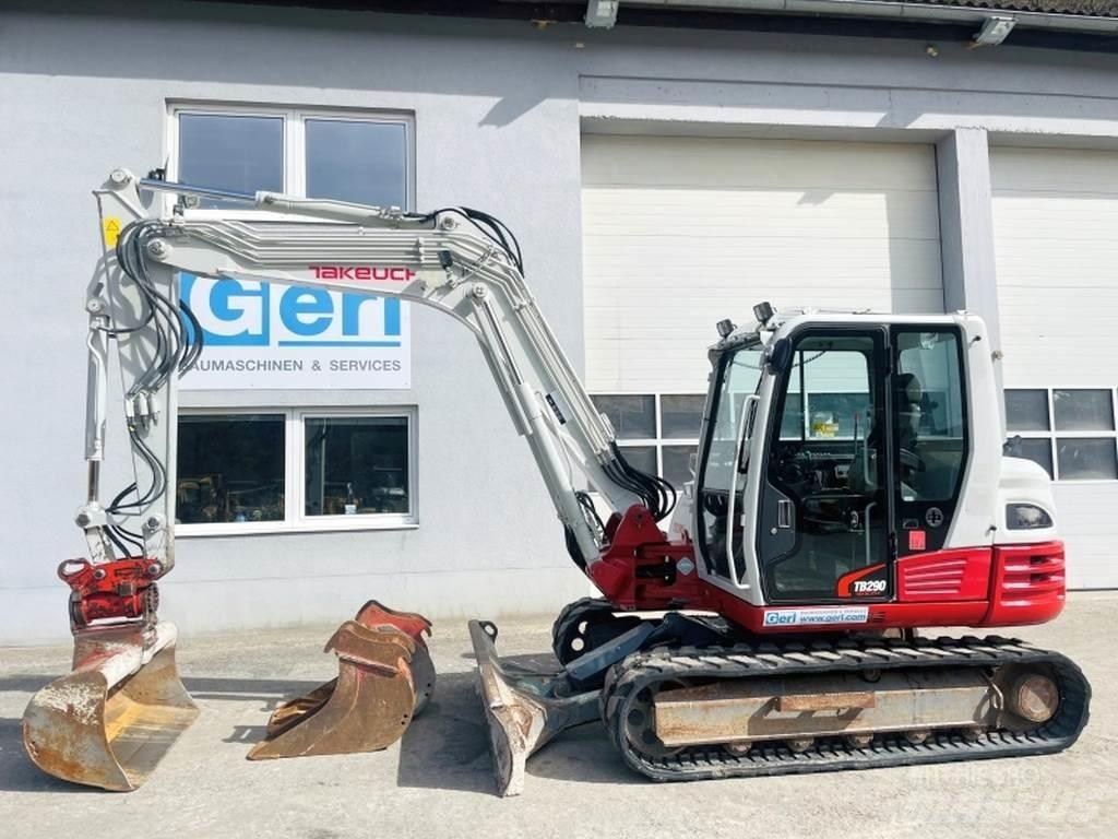 Takeuchi TB290 Mini rýpadlá < 7t