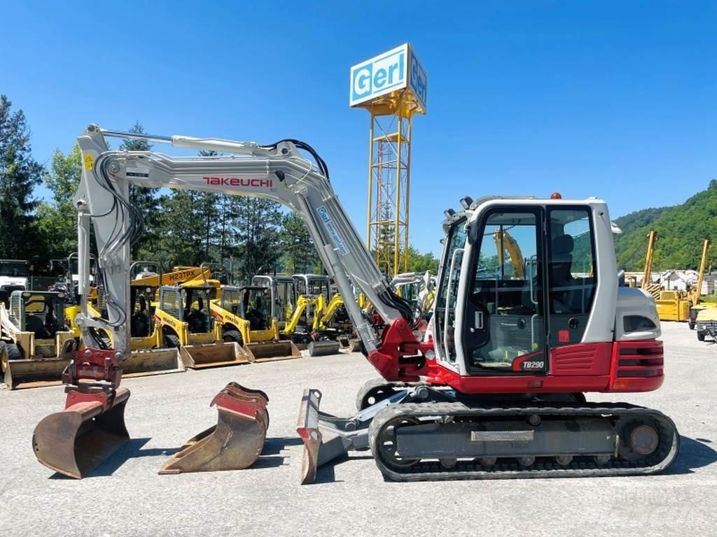 Takeuchi TB290 Mini rýpadlá < 7t