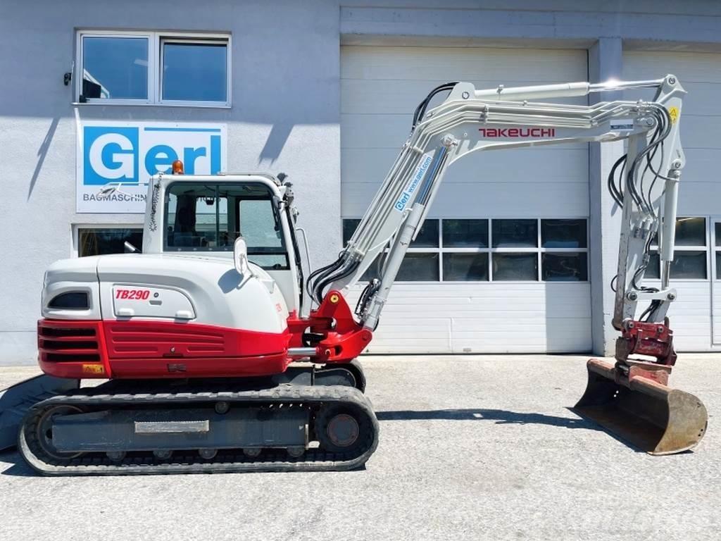 Takeuchi TB290 Mini rýpadlá < 7t