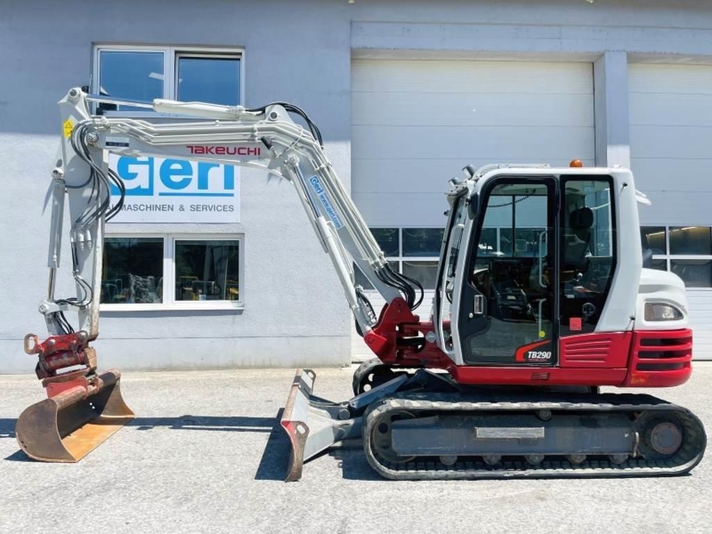 Takeuchi TB290 Mini rýpadlá < 7t