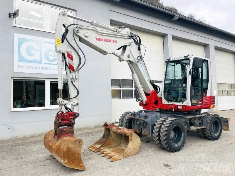 Takeuchi TB295W Kolesové rýpadlá