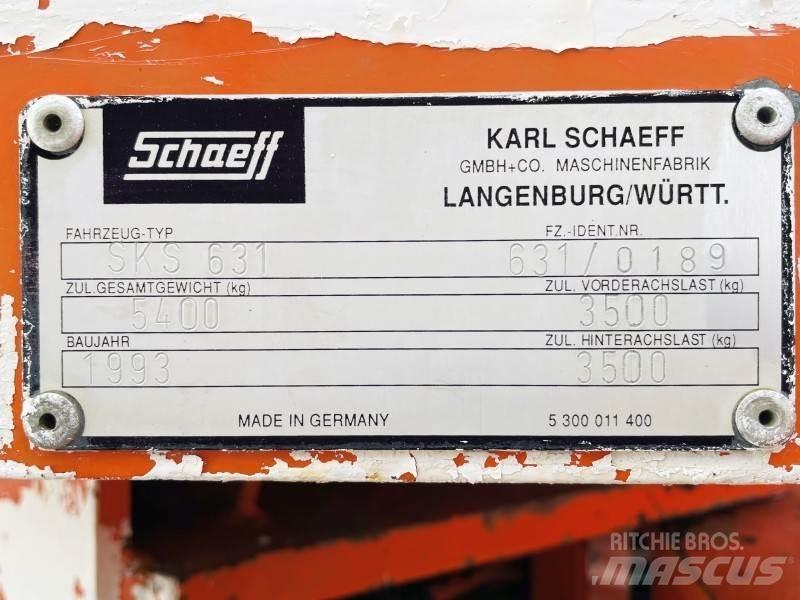 Terex Schaeff SKS 631 Kolesové nakladače