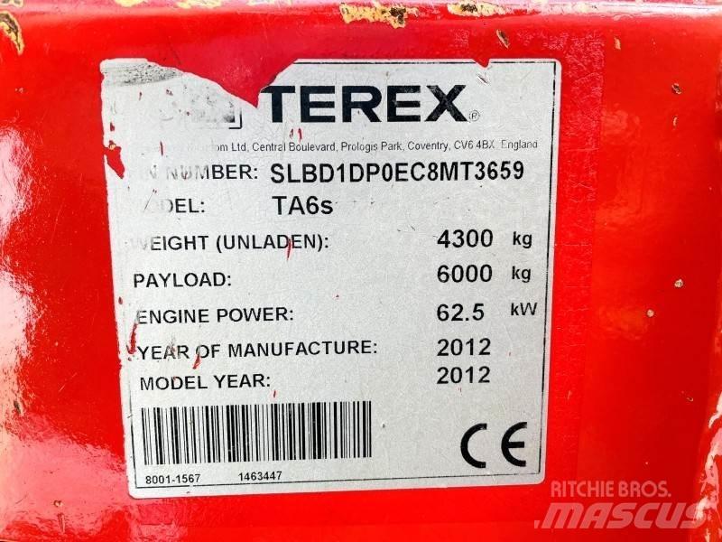 Terex TA6s Stavebné sklápače