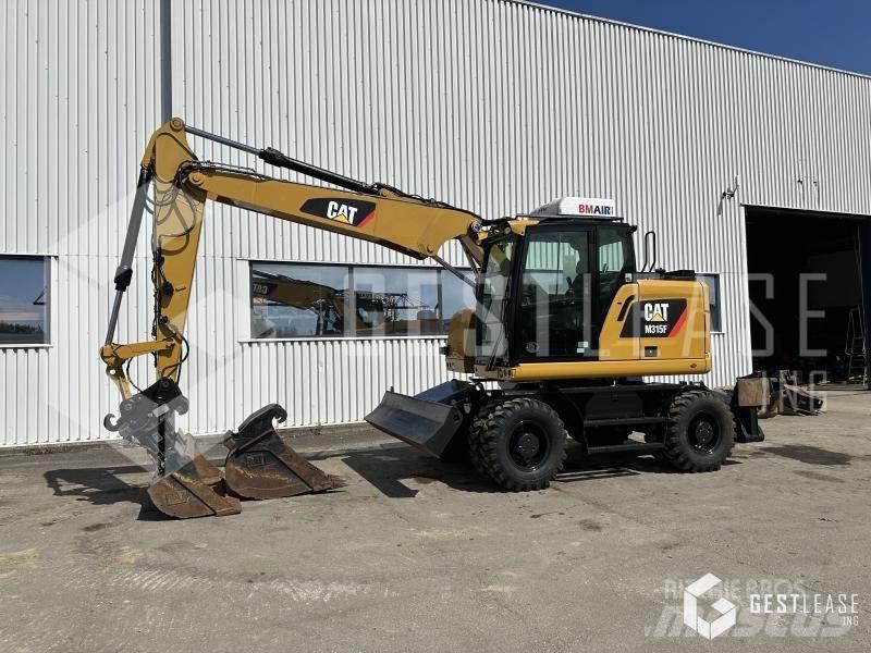 CAT M315F Kolesové rýpadlá