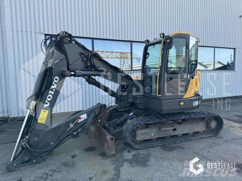 Volvo ECR88D Pásové rýpadlá