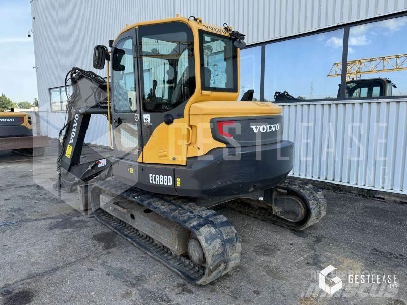 Volvo ECR88D Pásové rýpadlá