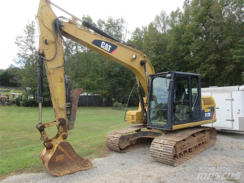 CAT 312D Pásové rýpadlá