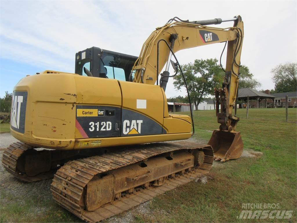 CAT 312D Pásové rýpadlá