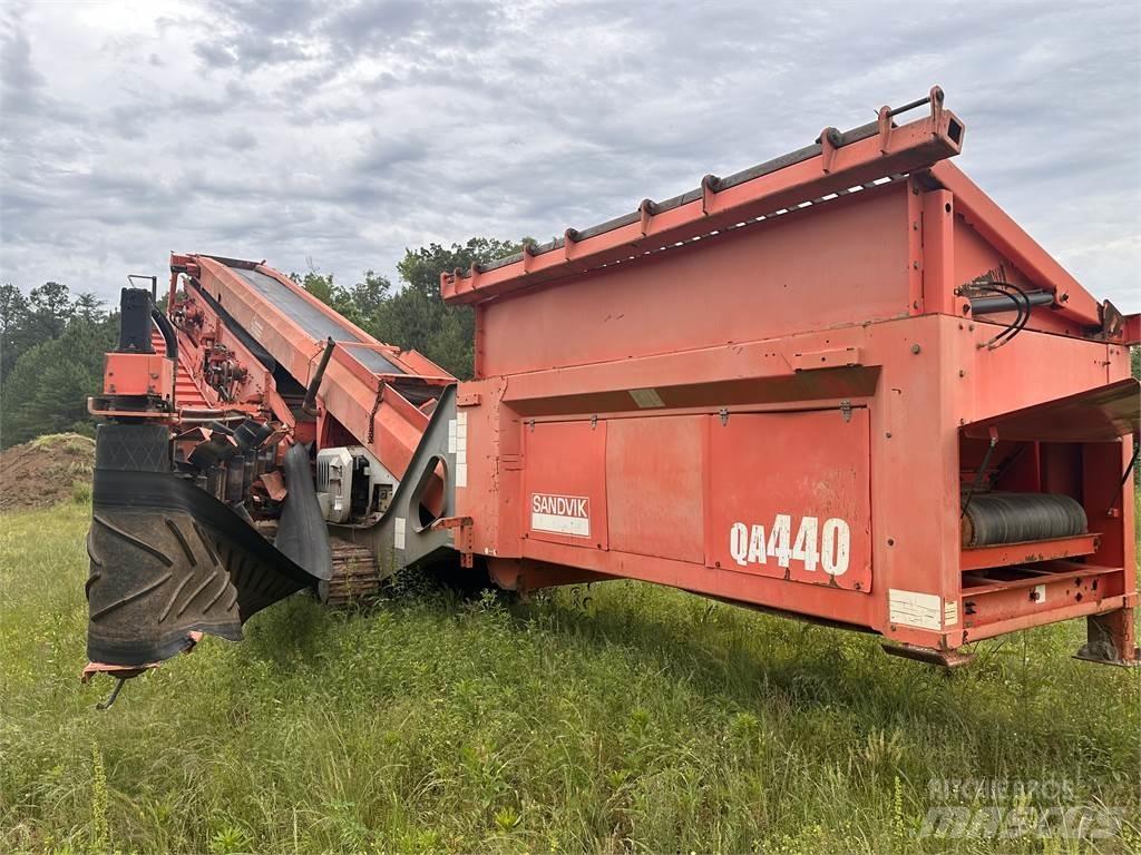 Sandvik QA440 Triedičky