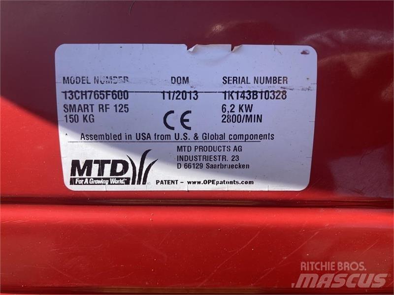 MTD RF 125 Kompaktné traktory