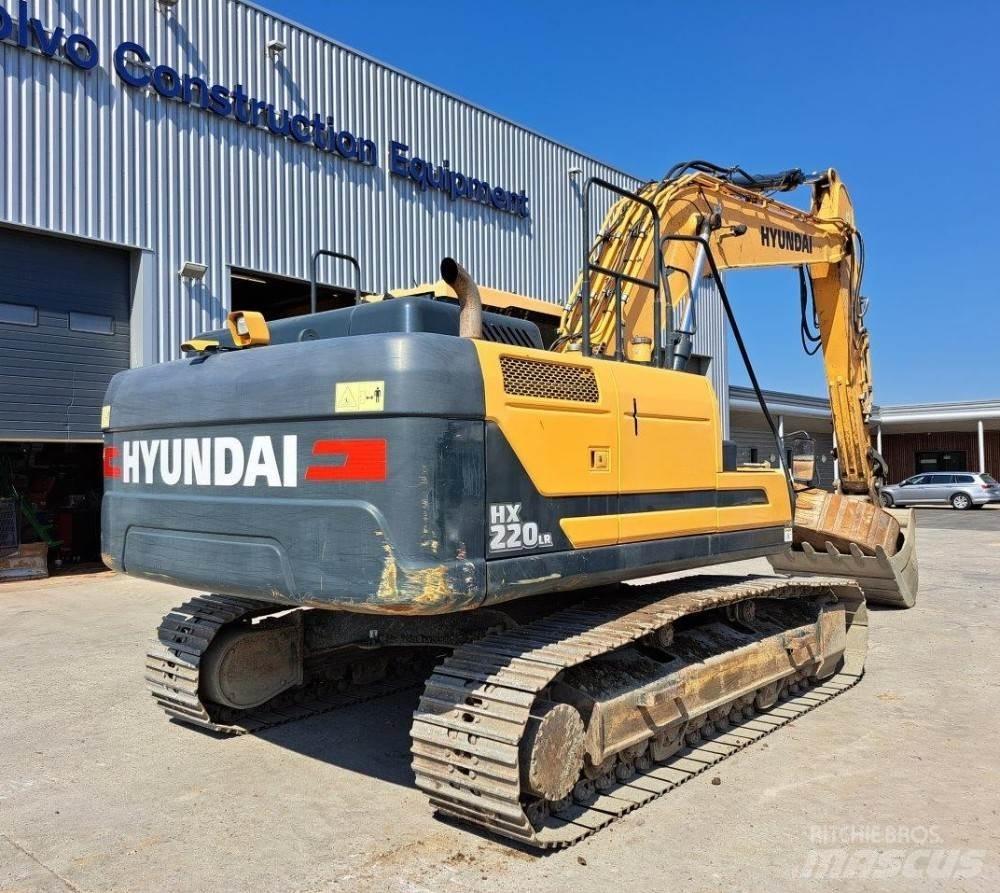 Hyundai HX220L Pásové rýpadlá