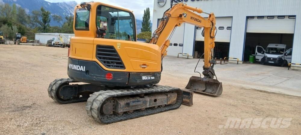 Hyundai R80CR-9A Midi rýpadlá 7 t - 12 t