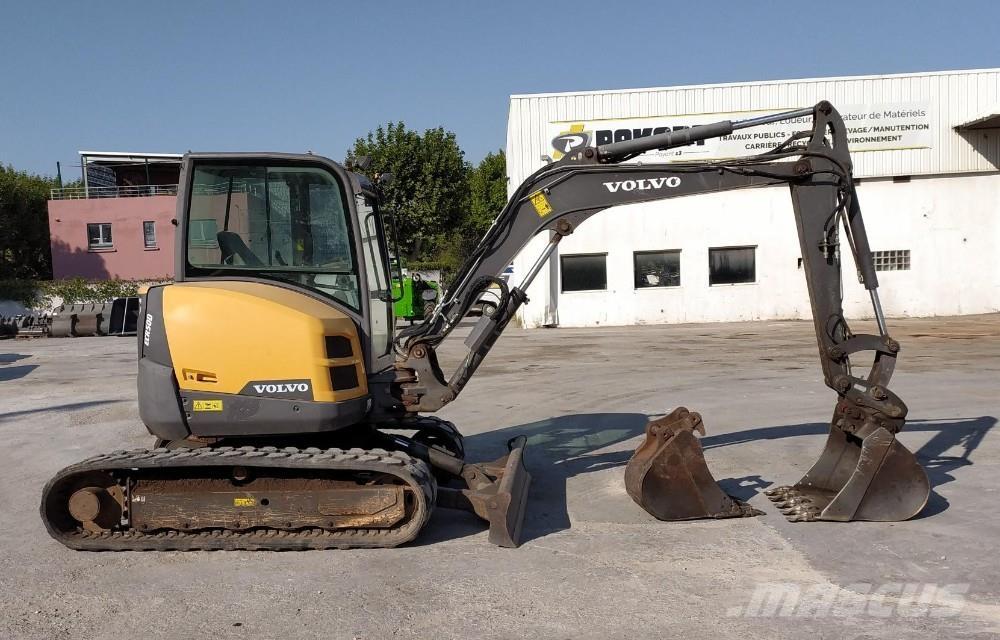 Volvo ECR50D Mini rýpadlá < 7t