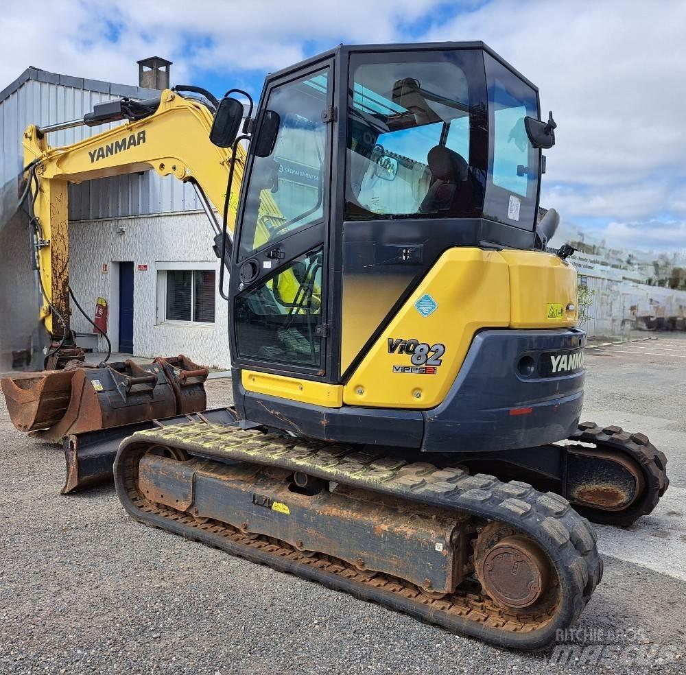 Yanmar VIO82 Midi rýpadlá 7 t - 12 t