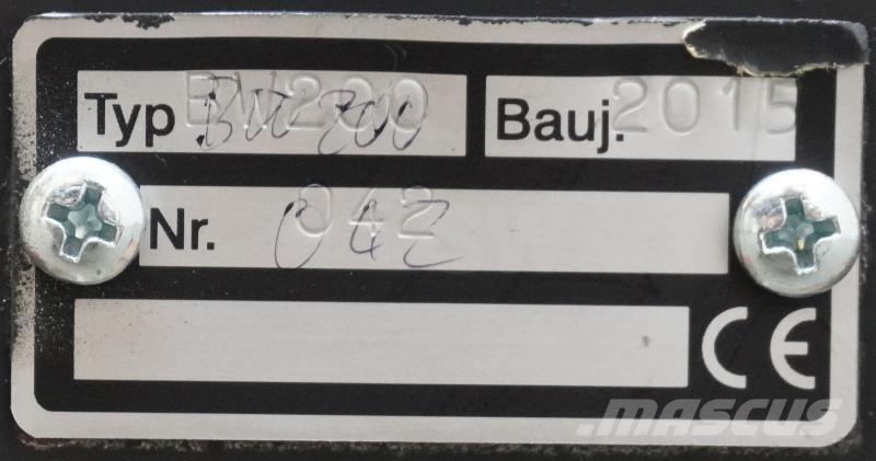 Gruma BW200 Ďalšie príslušenstvo a komponenty