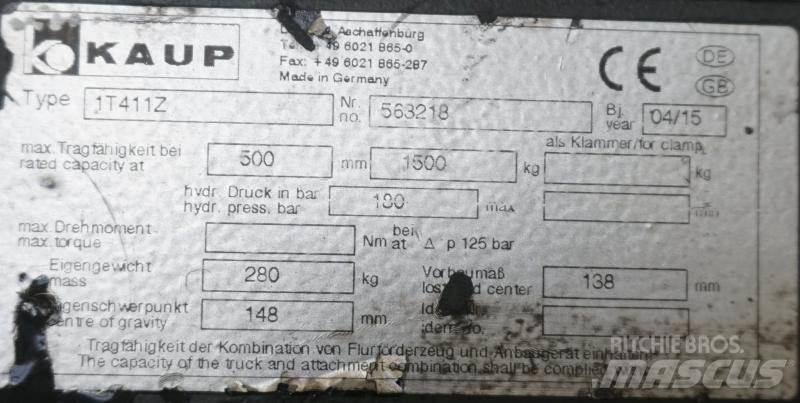 Kaup 1T411Z Ďalšie príslušenstvo a komponenty