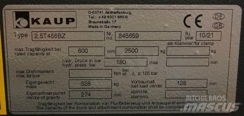 Kaup 2,5T466BZ Ďalšie príslušenstvo a komponenty