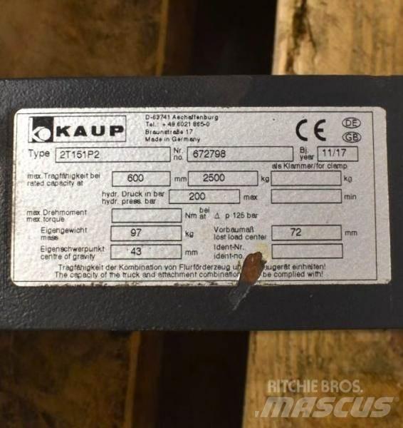 Kaup 2T151P2 Ďalšie príslušenstvo a komponenty