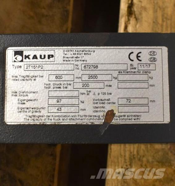 Kaup 2T151P2 Ďalšie príslušenstvo a komponenty