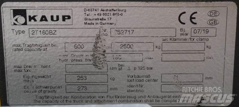 Kaup 2T160BZ Ďalšie príslušenstvo a komponenty