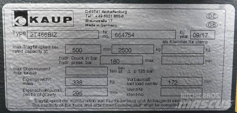 Kaup 2T466BIZ Ďalšie príslušenstvo a komponenty