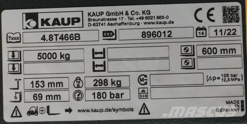 Kaup 4,8T466B Ďalšie príslušenstvo a komponenty
