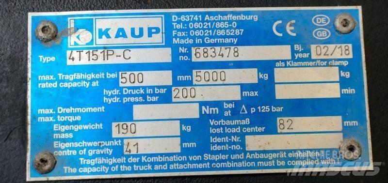 Kaup 4T151P-C Ďalšie príslušenstvo a komponenty