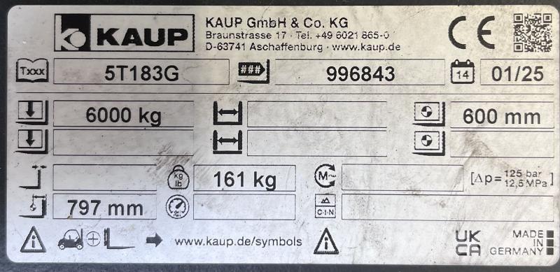 Kaup 5T183G Ďalšie príslušenstvo a komponenty