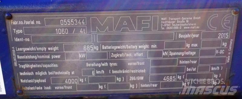 Mafi 1060 / 4t Valníky