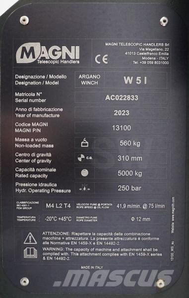 Magni W 5 I Manipulácia s materiálom - ostatné