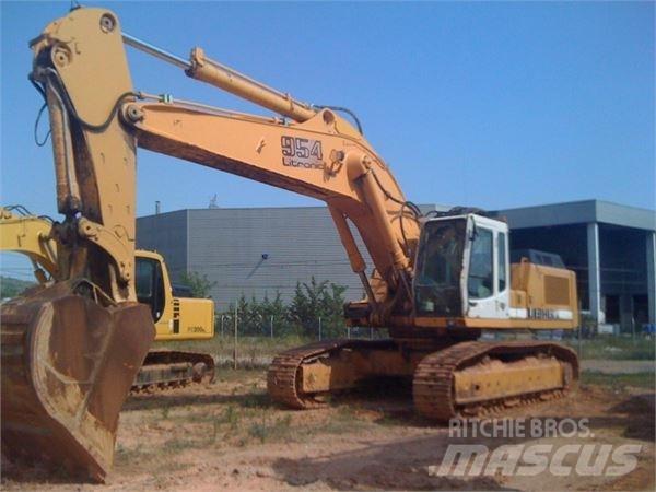 Liebherr R 954 Pásové rýpadlá