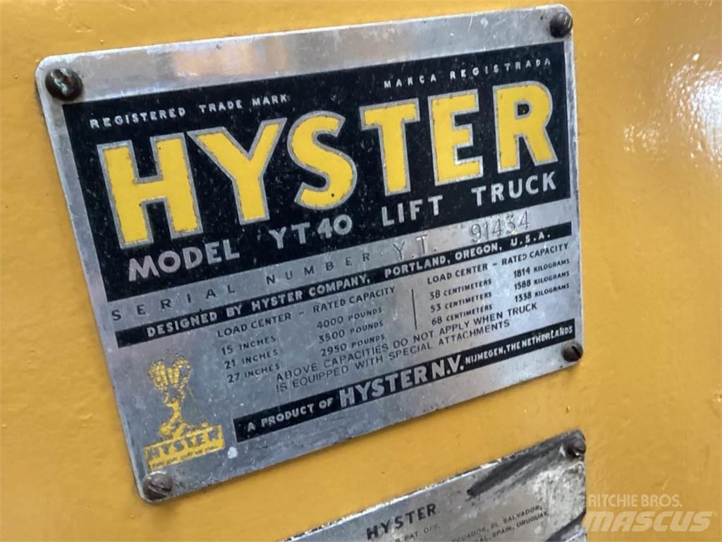 Hyster QC-20 Iné