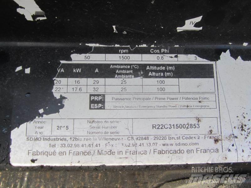 Sdmo R22 Naftové generátory