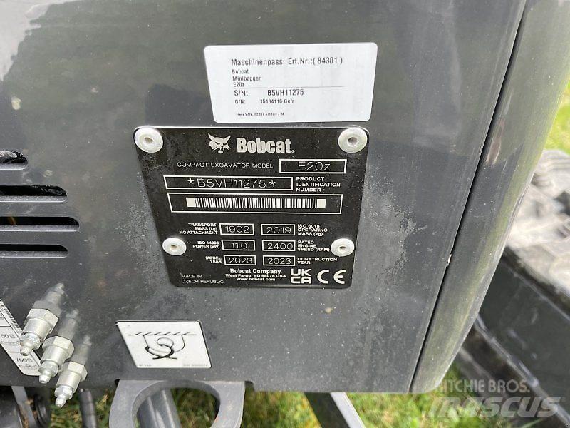 Bobcat E 20z Mini rýpadlá < 7t
